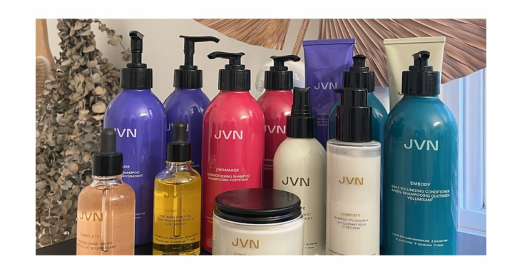 una revisión honesta de cada producto para el cabello jvn