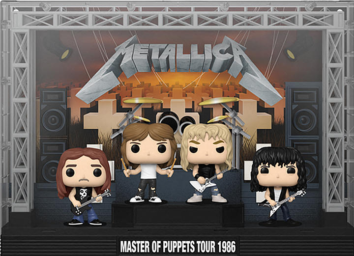 ¡FUNKO POP Presentan nuevas figuras de Metallica Master of Puppets