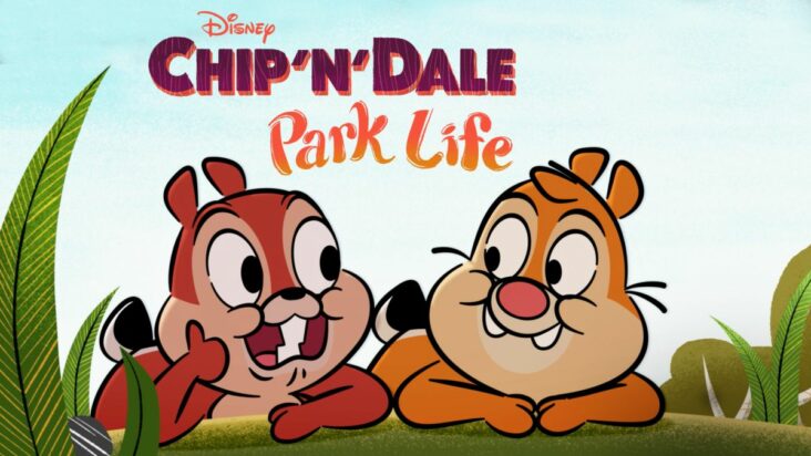 “chip ‘n’ dale: park life” se transmitirá en disney channel