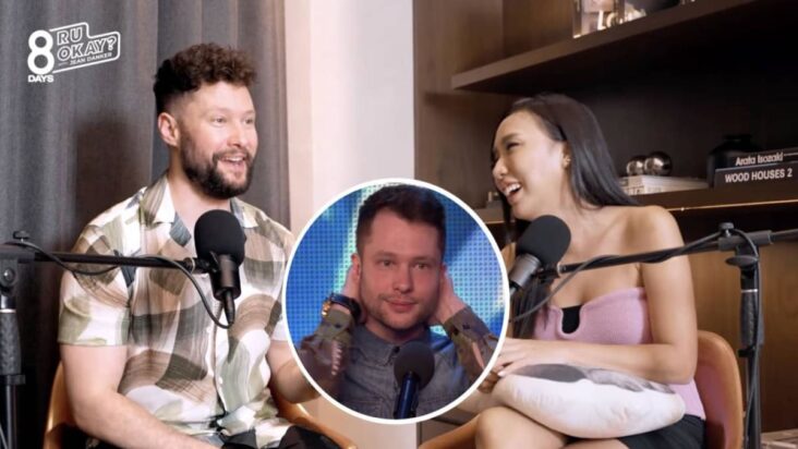 el cantante británico calum scott le dice a jean danker cómo estaba «aterrorizado por su vida» después de ver a la gente «correr por la calle» para tomarse una selfie con él