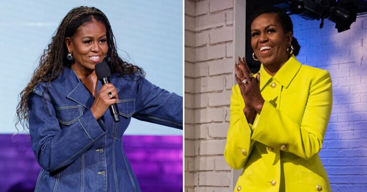 el estilo book-tour de michelle obama es más vanguardista que nunca