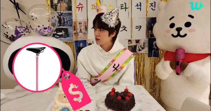 el regalo de cumpleaños de bts j-hope para jin el año pasado en realidad cuesta una pequeña fortuna