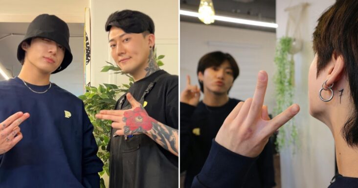 el tatuador responsable de los icónicos tatuajes «7» de bts cuenta su experiencia con los miembros