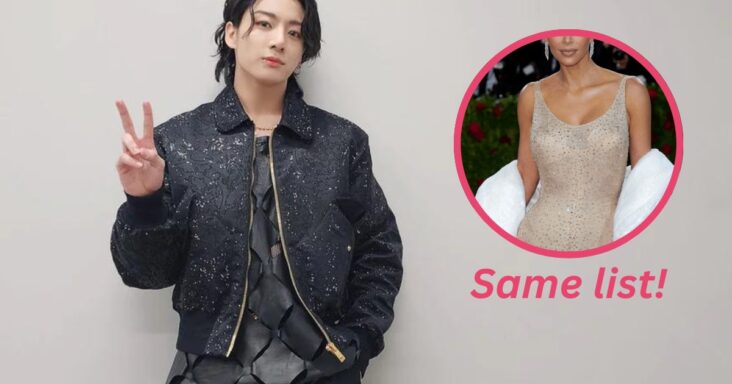 jungkook de bts es la única estrella asiática y de k-pop en llegar a la lista de las fotos más impactantes de 2022 de elle francia