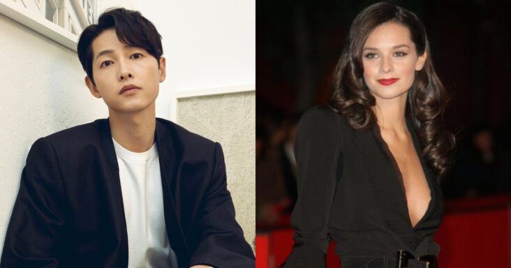 la agencia de song joong ki aborda las especulaciones de que la novia del actor es una actriz británica