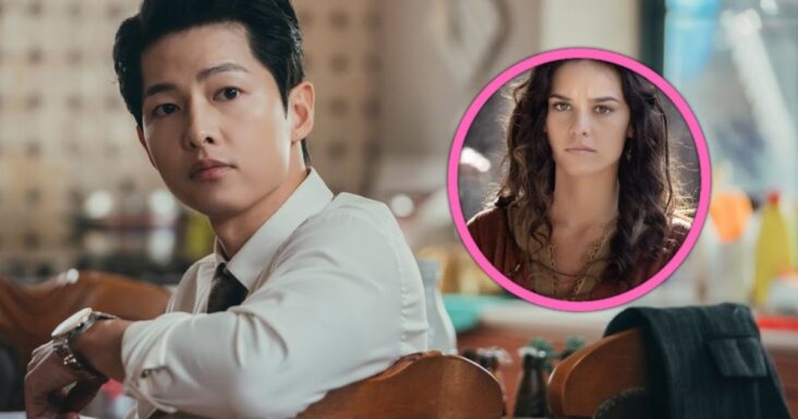 la conexión inesperada entre el actor song joong ki y su novia katy louise saunders