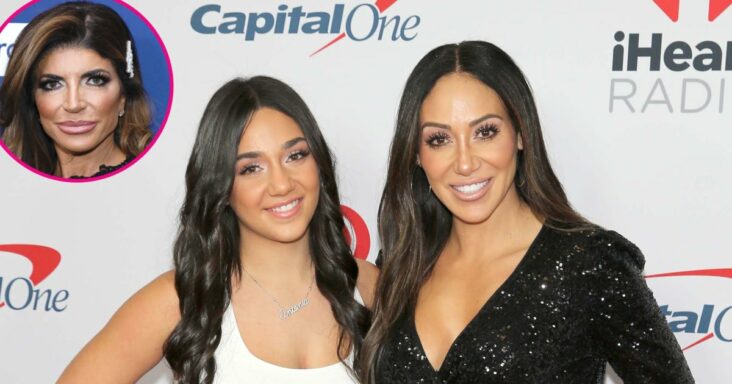 la hija de melissa gorga de rhonj ‘sin inmutarse’ por teresa giudice feud