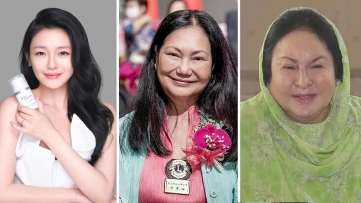 los internautas piensan que la mamá de barbie hsu se parece a rosmah