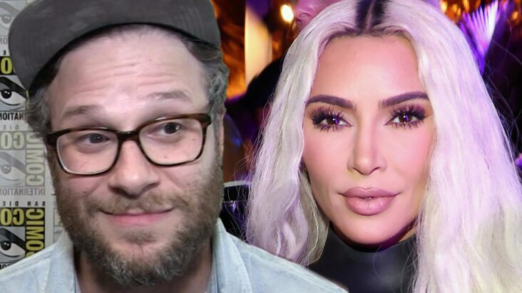 seth rogen bromea sobre la ausencia de kim kardashian en el desayuno de women in entertainment