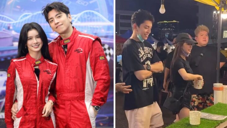 “al estilo muy malasio”: la estrella taiwanesa wang ta lu vista con bermas y camiseta en el mercado nocturno de jb con la novia de la cantante de m’sian