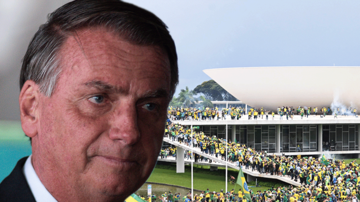 brasileños irrumpen en el congreso nacional por la pérdida de las elecciones de bolsonaro