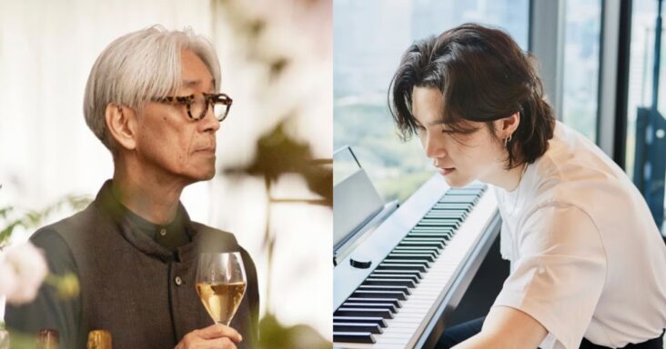 el compositor ryuichi sakamoto comparte la historia de su encuentro con suga de bts