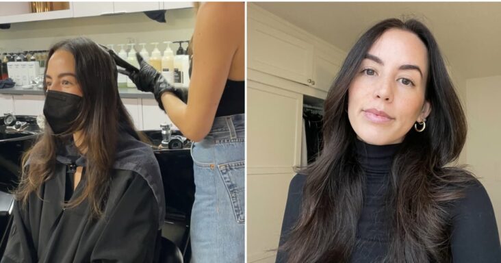 Él "brillo para el cabello hailey bieber" transformó por completo mi cabello opaco y cobrizo