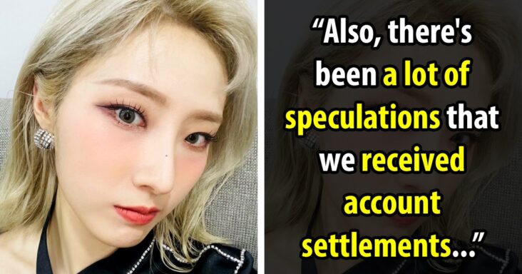 haseul de loona aborda las especulaciones sobre si han recibido dinero de blockberry creative