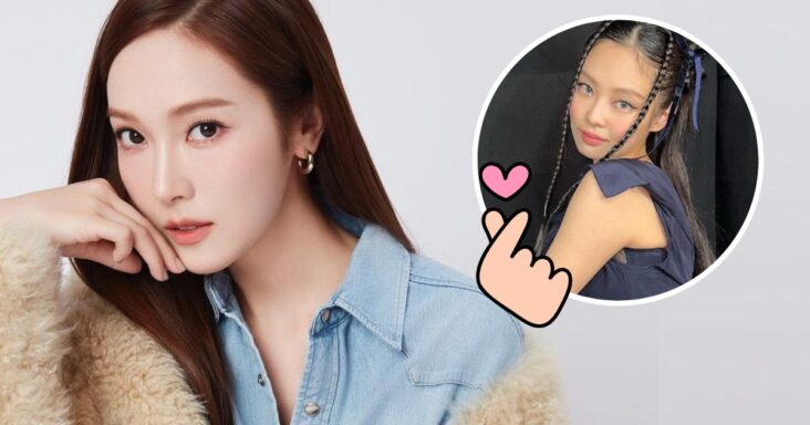 jessica jung es una amiga que apoya a jennie de blackpink en el día 3 de «born pink» en hong kong