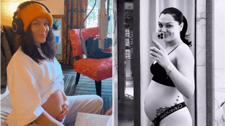 jessie j anuncia su embarazo con impresionantes fotos de panza y emotivo video: mira el carrete de instagram