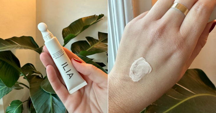 la nueva crema para ojos de ilia es la base perfecta para el maquillaje de invierno