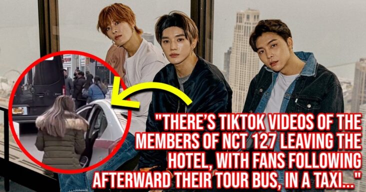 los fanáticos de nct se preocupan por la seguridad de los miembros después de descubrir que se hospedan en el mismo hotel que los posibles sasaengs… debido a los «paquetes globales» de sm entertainment