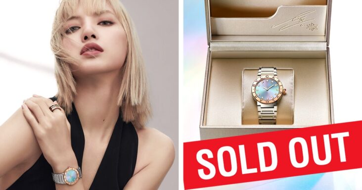 todos los detalles sobre el reloj bulgari de edición limitada de lisa de blackpink